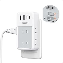 Amazon.co.jp: 電源タップ usb付き コンセントタップ 雷ガード 6個AC口