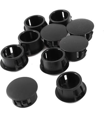 Amazon.co.jp: uxcell ホールプラグ ロック穴プラグ 穴キャップ 8mm