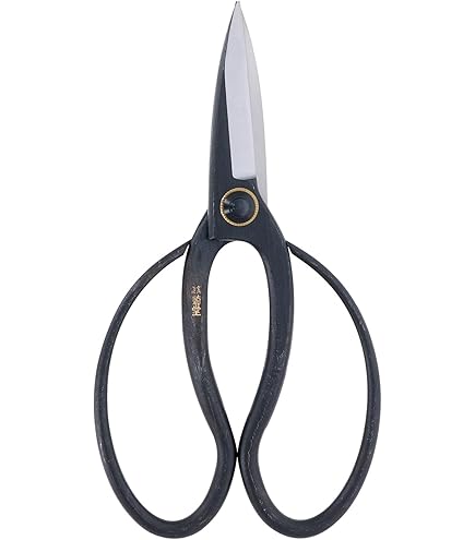 東京製 大久保鋏 180mm 白紙鋼 (植木鋏 盆栽 庭木 園芸 職人手造り