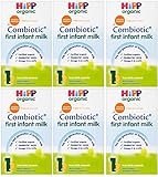 HIPP organic　combiotic (ステップ1　（0から6ヶ月）　800ｇ 6箱