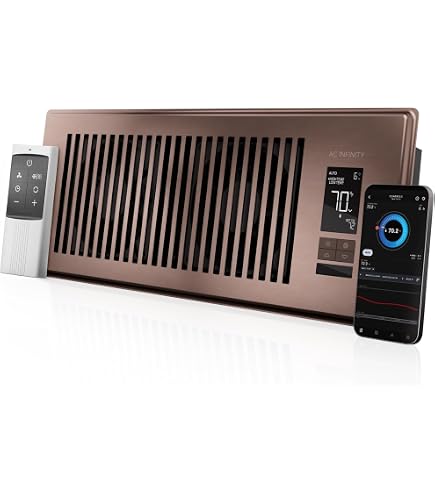 Amazon.co.jp: AC Infinity AIRTAP T6 サーモスタット制御付き 静音