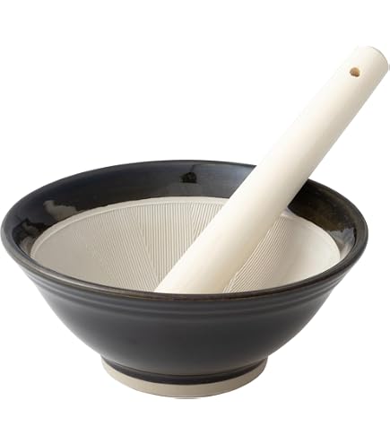 Amazon｜元重製陶所 石見焼 すり鉢 すりばち 11号 (直径33cm) 赤茶色