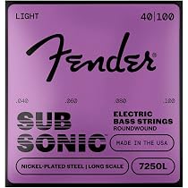 Amazon.co.jp: Fender フェンダー ショートスケール エレキベース弦