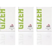 Amazon.co.jp: GIZEH(ギゼ) 喫煙具 手巻きタバコペーパー 100枚入り×3