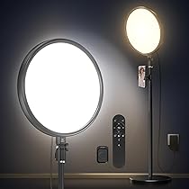 Amazon | 【高輝度】Jornarshar LEDリングライト 13インチ 調光