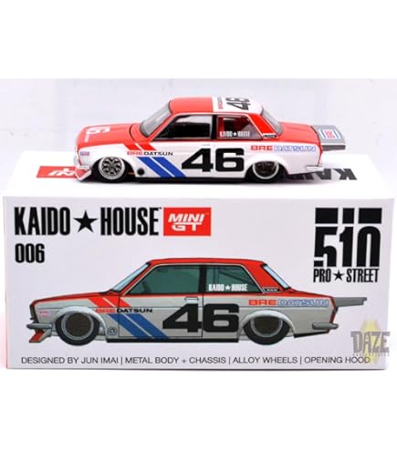 京商 BRE DATSUN 240Z 1/18 ダットサン Z KYOSHO Amazon | 京商オリジナル 1/18 Datsun 240Z BRE #46 完成品 | ミニカー
