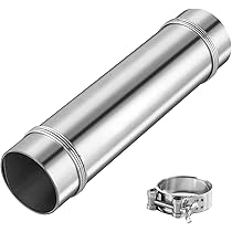 Amazon.co.jp: LYIYI 薪ストーブ用 304 ステンレス巻煙突パイプ 変形