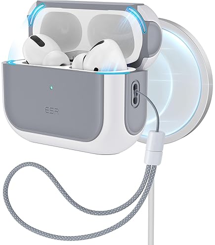 AirPods Pro 第3世代 + ESRケース ESR AirPods Pro3 ケース（2025）MagSafe充電 USB-Cケーブル対応 落下