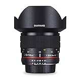 SAMYANG 単焦点広角レンズ 14mm F2.8 ニコン AE用 フルサイズ対応