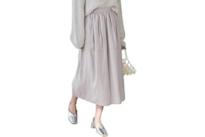 Lope Picnic GDC15050 Women's Skirt, Chintz Switching Gathered Skirt