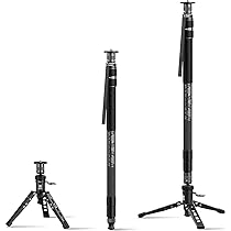【ほぼ新品】SIRUI 一脚トラベル一脚 カーボン製 SVM-165 Amazon | SIRUI 一脚【瞬時に高さ調整&ペダル付き&一台三役