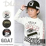 カセットテーププリント長袖Ｔシャツ/GOAT(ゴート) 夏130 オフホワイト