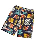 アンパンマン 総柄 スウェット ハーフパンツ ANPANMAN キッズ 男の子 fo-sa9357 110cm ネイビー