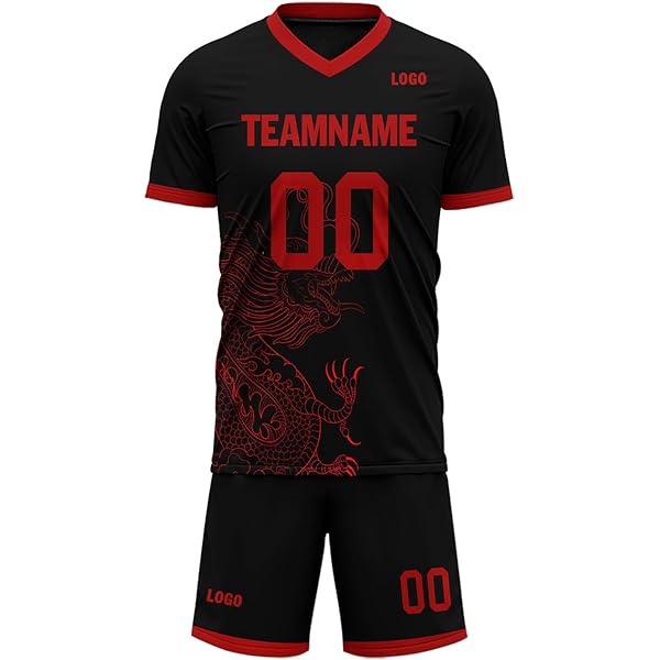 上武大学　サッカー　ユニフォーム上下セット8点セット 楽天市場】サッカー ユニフォーム オーダー ジュニア 上下セット