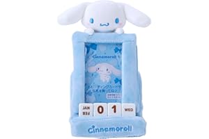 サンリオ(SANRIO) ミニぬいぐるみ万年カレンダー シナモロール 卓上 454605