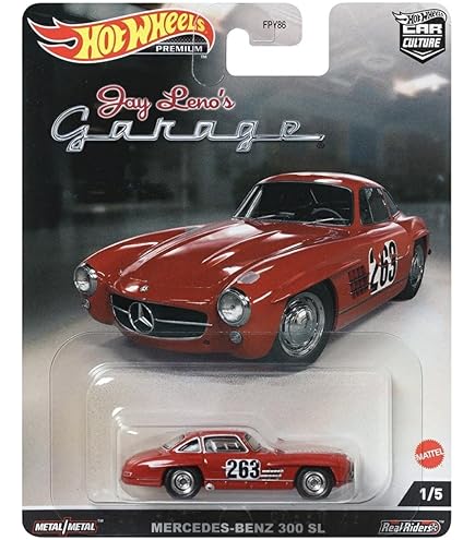 正規品　Hot Wheels Mercedes-Benz 300 SL Mattel Brick Shop Hot Wheels Premium Mercedes-Benz 300 SL 1600pcs