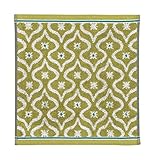 丸眞 ハンドタオル ポルトウェーブ グリーン 約34×36cm ポルトガル製 綿100% 0194102200