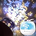 ロボットプラザ(ROBOT PLAZA) プラネタリウム プロジェクター 家庭用 子供向け スタープロジェクター 星空ライト 投影 おもちゃ 誕生日プレゼント (パターン1)