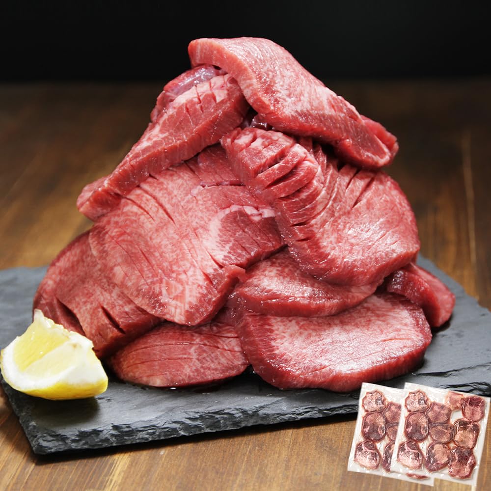 肉卸直営 牛タン 厚切り 1kg (500g×2/厚さ約10mm) 訳あり 訳有り肉 牛肉 焼肉 冷凍 スライス 業務用 バーベキュー BBQ おつまみ ギフト お祝い肉卸直営 牛タン 厚切り 1kg (500g×2/厚さ約10mm) 訳…