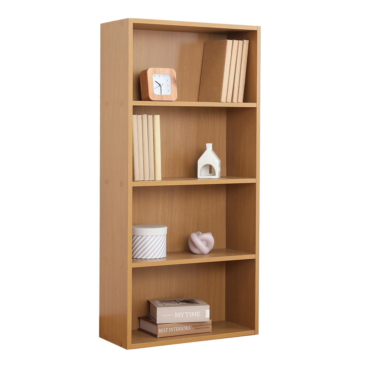 【スマイルSale】【56%OFF】【1,449円】 不二貿易 コミック収納ラック 4段 幅41.8×奥行18.5×高さ89cm