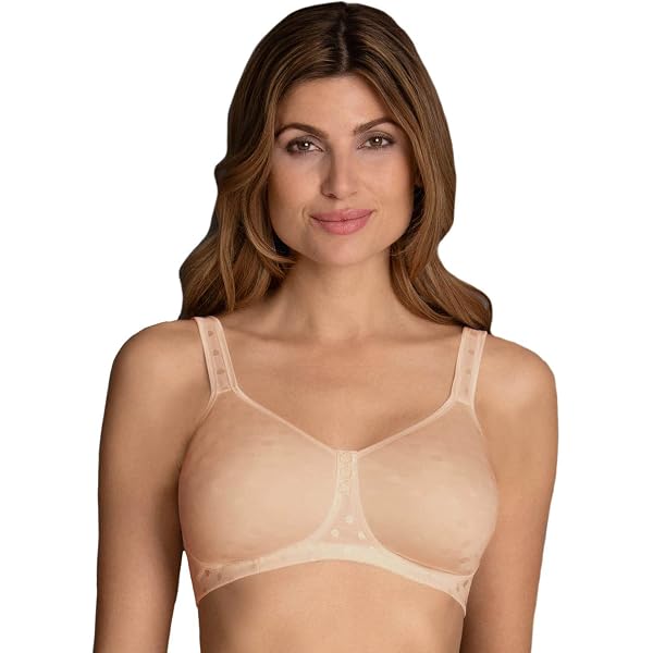 Anita Airita Light Powder Beige Non-Wired Bra - 46D Wirefree Comfort Bra - View #3
