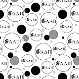 プレミアムギフトラップラッピングペーパーロールアルファ・デルタ・パイ・ソロリティ・ライオンギリシャ文字