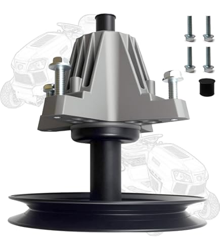 Mtd 46 Mower Deck Spindle Assembly With Pulley Bolt For Troy-Bilt