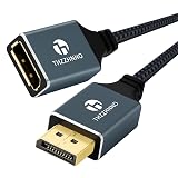 Thzzhnno DisplayPort延長ケーブル 3M、DisplayPort 4Kオス-メスケーブル、DP - DP延長ケーブルは4K@60Hzゲーミングモニター・グラフィックカードに対応
