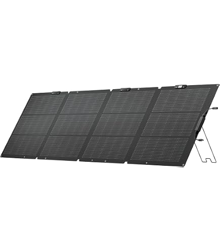 Amazon | EcoFlow 110W Portable Solar Panel, Foldable with Carry