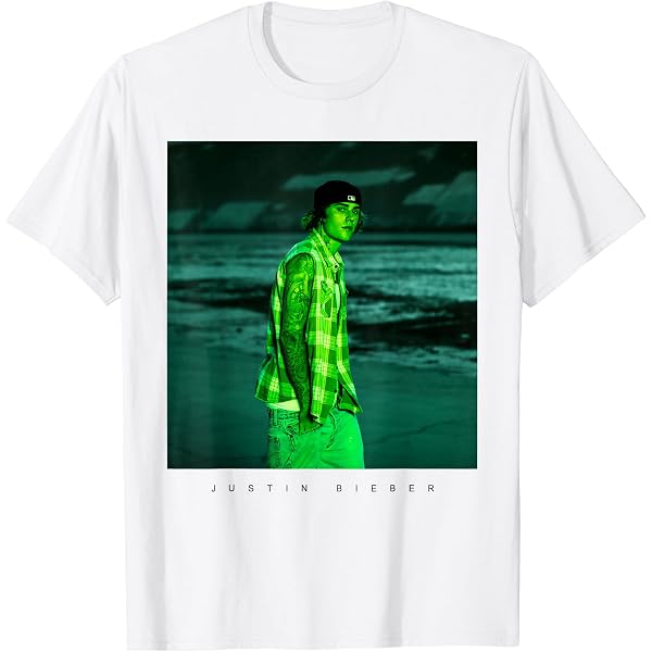 Amazon | ジャスティン・ビーバー公式ツアーロゴ Tシャツ | Tシャツ