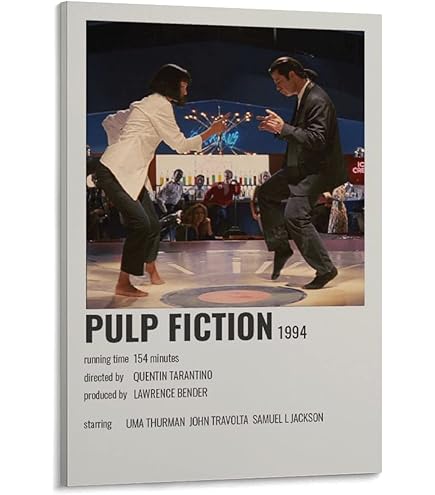 90's Pulp Fiction パルプフィクション ポスター Amazon.co.jp: パルプ·フィクション - 銃 ポスター プリント