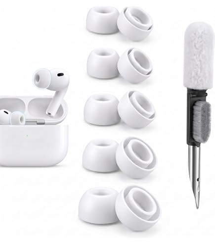 Amazon | AirPods Pro 2nd & 1st用交換用イヤーチップ3組(XS、ホワイト