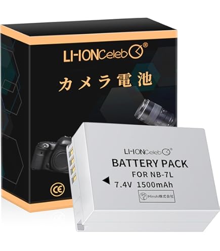 Amazon | NinoLite(NinoLite) NB-7L 互換 バッテリー キャノン