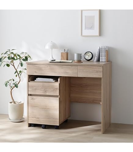 Amazon | IKEA/イケア ALEX/アレクス デスク100x48 cm：ブラック