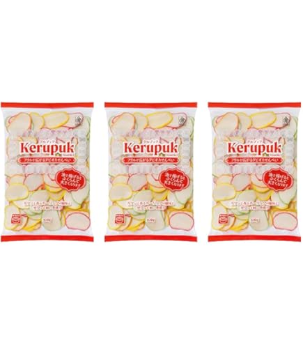 ノーブランド品 クルプック お花のかたちのタピオカせんべい 200g×2袋