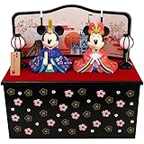 ミッキー＆ミニー ひな人形 台付きひな飾り 2024年最新【東京ディズニーリゾート限定】ひな祭り 雛人形 雛祭り 雛飾り おひな様 お雛様 桃の節句 ディズニー グッズ お土産