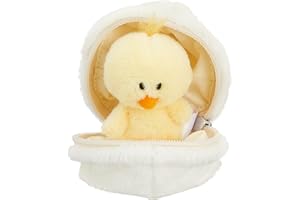 NICI (ニキ) キーリング BB タマゴ+ヒヨコ 7㎝ ビーンバッグ ぬいぐるみ ミニサイズ キーホルダー