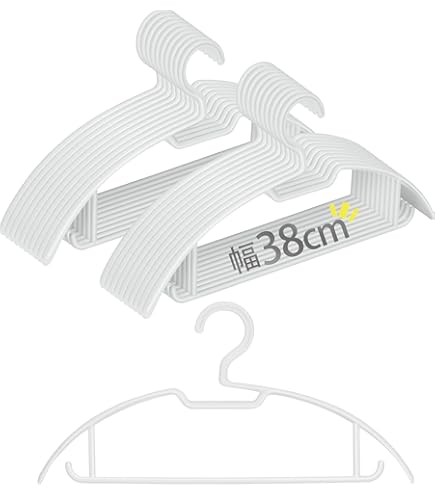 【大量ハンガー合計156本】木製ハンガー118本&プラハンガー38本 ニトリ かさばりにくい木製/まとめ売り/幅45 かさばりにくい木製ハンガー(ユーカリ 幅38cm 5本組) | ニトリネット