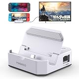 MOGOOD スイッチ TV ドッキングステーション 携帯便利【4K映像出力 1Gbpsイーサネット 100W高速充電 5Gbps高速転送】Switch1&Switch2対応