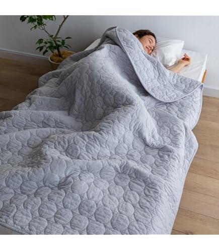 Amazon.co.jp: 【パシーマ】キルトケット【シングル】【きなり】医療用