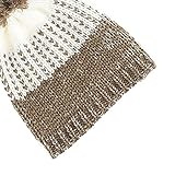 Refaxi 2本/セット親子キャップ母親の赤ちゃんの子供暖かい冬のニットビーニーポンの帽子