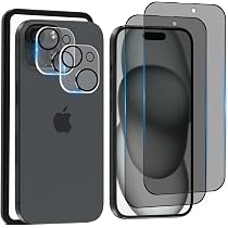 Amazon | 【2枚セット】 iPhone 15 用 覗き見防止 フィルム 180度 い