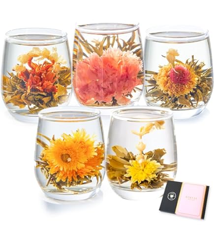 花茶 花が咲くお茶(工芸茶) 3種セット（3個入り） – LeMoment