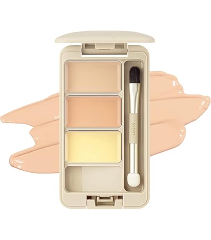 Amazon | MINSHZEE パレットコンシーラー 2色 コンシーラーパレット