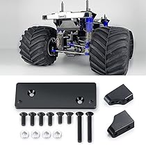 Accessori Modellismo Rc Kit Sospensione Alluminio 4 Maglie Per Clodbuster/ Super Clodbuster - Passo 12, CPE Bruder Rc - Foto 2