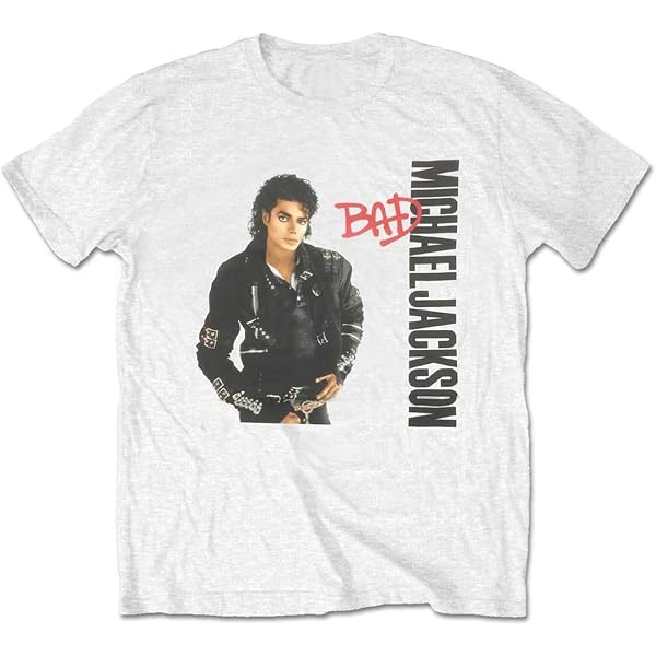 Amazon | [Michael Jackson] T Shirt Bad ホワイト 新しい 公式