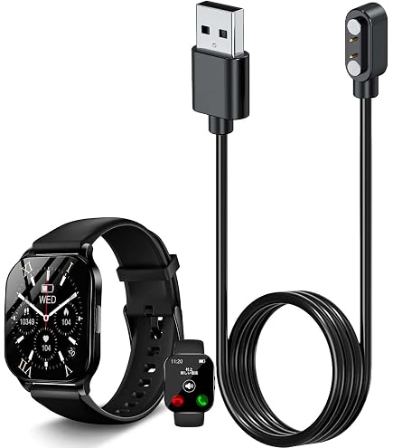 Amazon.co.jp: for ‎KJKD L1 スマートウォッチ 充電ケーブル 充電器