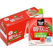 Amazon.co.jp: コカ・コーラ ミニッツメイド 朝リンゴ ゼリー