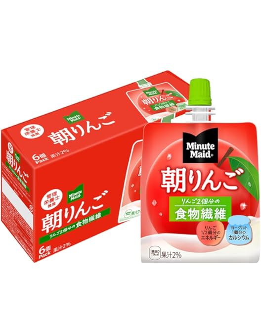 Amazon.co.jp: ミニッツメイド 朝ゼリー3種バラエティBOX（朝バナナ