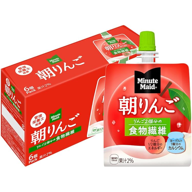 Amazon.co.jp: ミニッツメイド 朝ゼリー 朝マンゴ ＆ 朝バナナ 24個